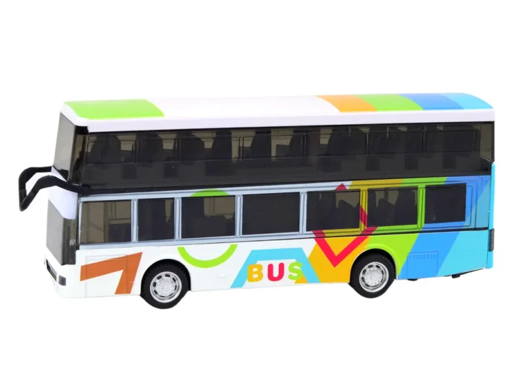 Dvokatni Autobus S Metalnim Pogonom, šarenim Svjetlima I Zvukovima 3