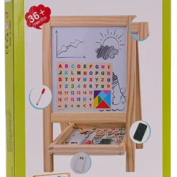 Dvostrana Drvena Ploča + Pribor, Bijela 6