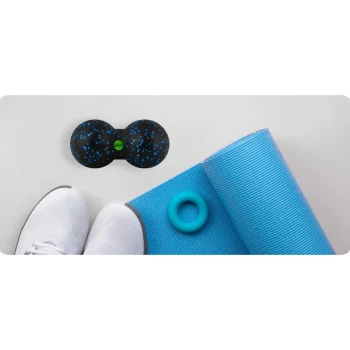 Dvostruka Lopta Za Masažu I Fitness Ns 966 Crno Plava 10