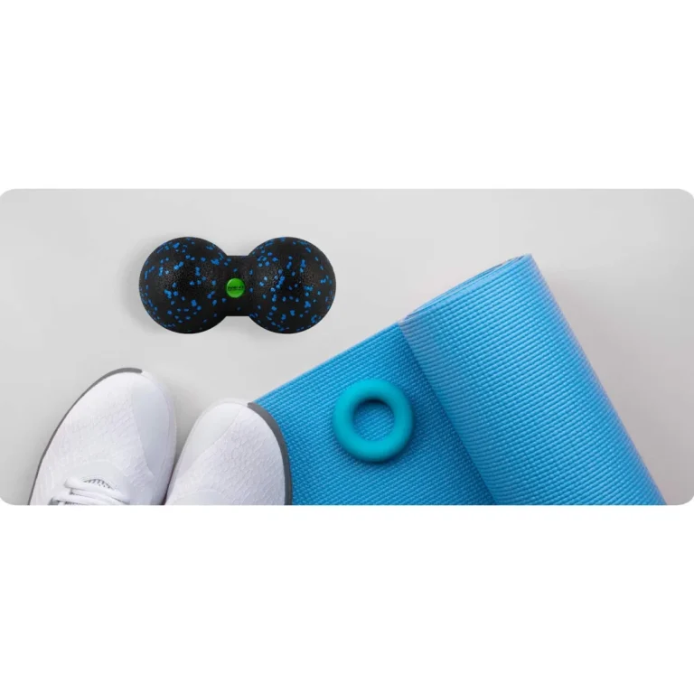 Dvostruka Lopta Za Masažu I Fitness Ns 966 Crno Plava 10