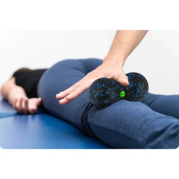 Dvostruka Lopta Za Masažu I Fitness Ns 966 Crno Plava 13