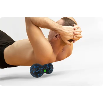 Dvostruka Lopta Za Masažu I Fitness Ns 966 Crno Plava 14