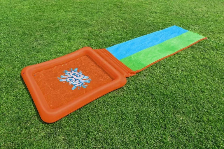 Dvostruki Super Splash Vodeni Tobogan Za Djecu 3+ Bestway Staza 531 Cm + Dječji Bazen 129 L + Tuš 2