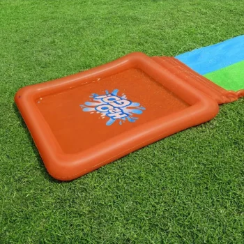 Dvostruki Super Splash Vodeni Tobogan Za Djecu 3+ Bestway Staza 531 Cm + Dječji Bazen 129 L + Tuš 7