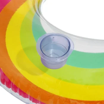 Dvostruki Napuhljivi Prsten Za Plivanje 186 X 116 Cm Rainbow Bestway 43648 6