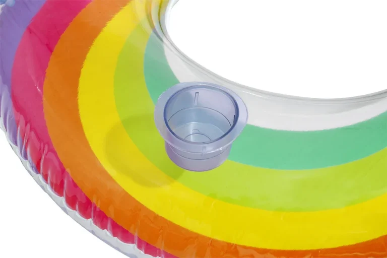Dvostruki Napuhljivi Prsten Za Plivanje 186 X 116 Cm Rainbow Bestway 43648 6