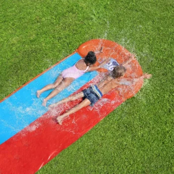 Dvostruki Vodeni Tobogan Za Djecu 3+ Tsunami Staza 488 Cm Bestway + Zakrpa Za Popravak 6