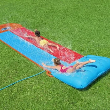 Dvostruki Vodeni Tobogan Za Djecu 3+ Tsunami Staza 488 Cm Bestway + Zakrpa Za Popravak 7