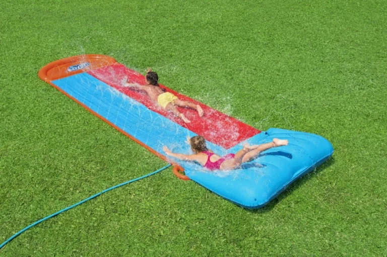 Dvostruki Vodeni Tobogan Za Djecu 3+ Tsunami Staza 488 Cm Bestway + Zakrpa Za Popravak 7