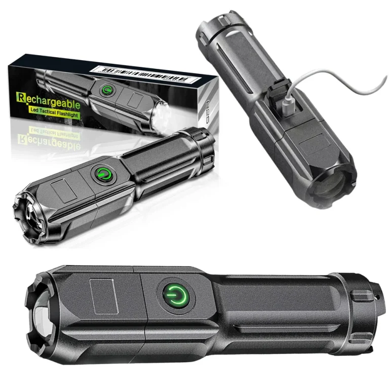 Džepna Led Svjetiljka Vodootporna, 3 Načina, Usb 1