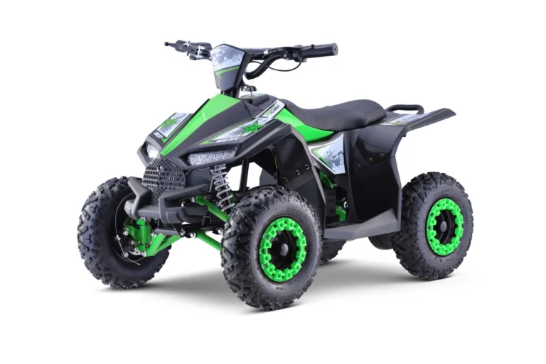 E Star Quad Na Baterije Zeleni 35 Km/h + 1000 W Motor + Pneumatske Gume + Podešavanje, Zelena Motor Na Akumulator 1
