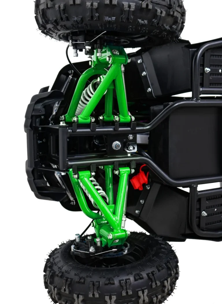 E Star Quad Na Baterije Zeleni 35 Km/h + 1000 W Motor + Pneumatske Gume + Podešavanje, Zelena Motor Na Akumulator 10