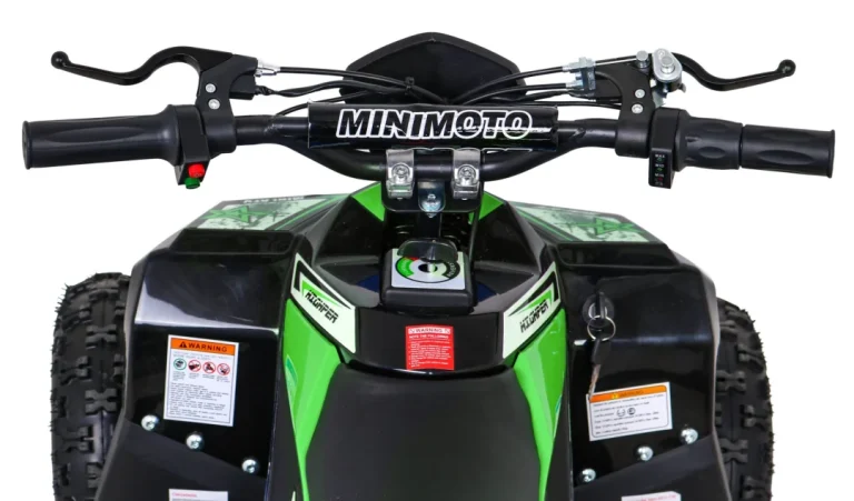 E Star Quad Na Baterije Zeleni 35 Km/h + 1000 W Motor + Pneumatske Gume + Podešavanje, Zelena Motor Na Akumulator 16