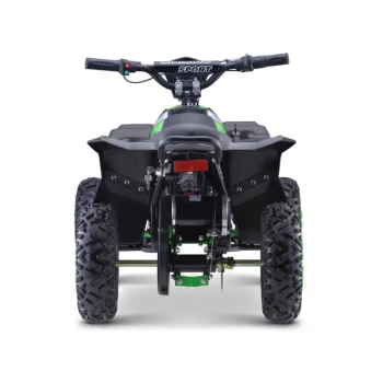 E Star Quad Na Baterije Zeleni 35 Km/h + 1000 W Motor + Pneumatske Gume + Podešavanje, Zelena Motor Na Akumulator 3