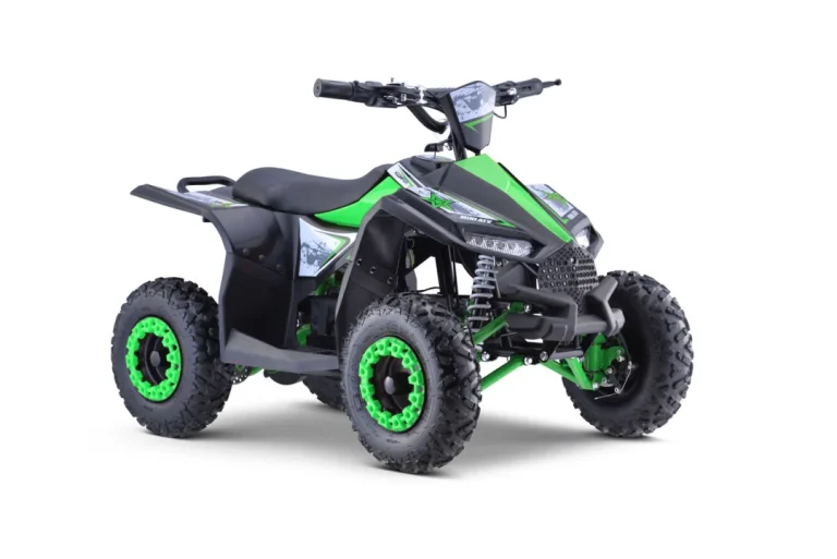 E Star Quad Na Baterije Zeleni 35 Km/h + 1000 W Motor + Pneumatske Gume + Podešavanje, Zelena Motor Na Akumulator 6