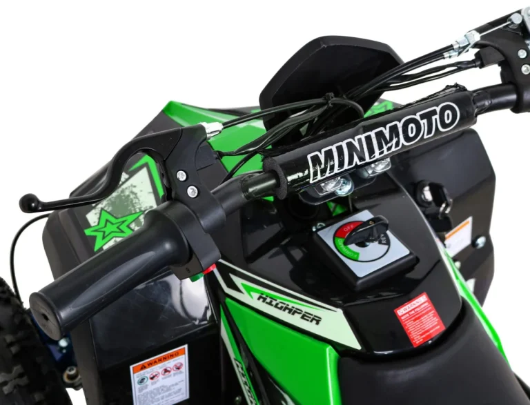 E Star Quad Na Baterije Zeleni 35 Km/h + 1000 W Motor + Pneumatske Gume + Podešavanje, Zelena Motor Na Akumulator 7