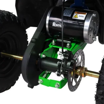 E Star Quad Na Baterije Zeleni 35 Km/h + 1000 W Motor + Pneumatske Gume + Podešavanje, Zelena Motor Na Akumulator 8