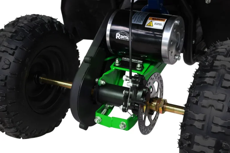 E Star Quad Na Baterije Zeleni 35 Km/h + 1000 W Motor + Pneumatske Gume + Podešavanje, Zelena Motor Na Akumulator 8