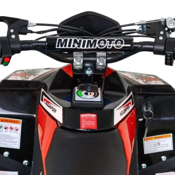 E Star Quad Na Baterije Crveni 35 Km/h + 1000 W Motor + Pneumatske Gume + Podešavanje, Crvena Motor Na Akumulator 16