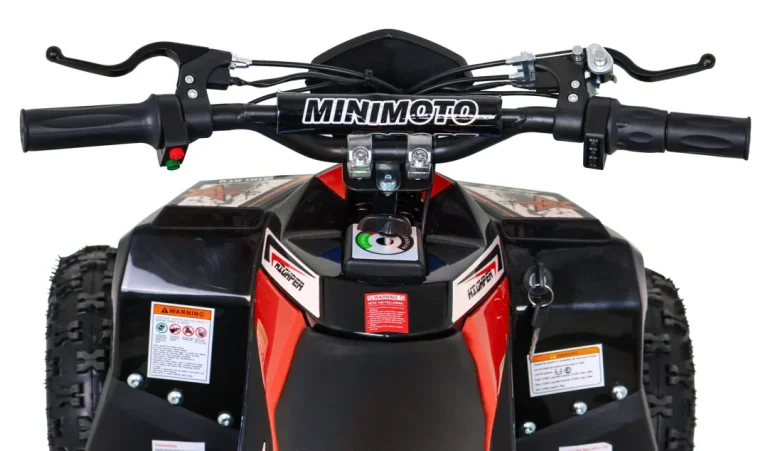 E Star Quad Na Baterije Crveni 35 Km/h + 1000 W Motor + Pneumatske Gume + Podešavanje, Crvena Motor Na Akumulator 16