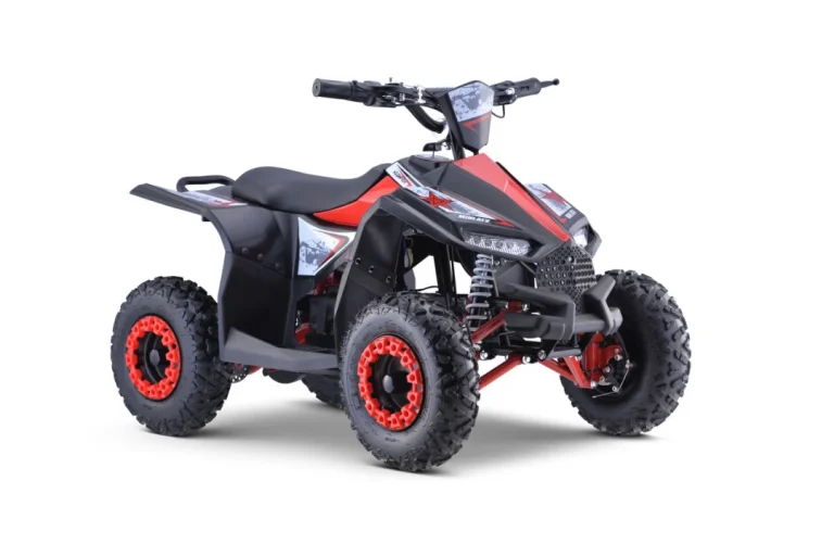E Star Quad Na Baterije Crveni 35 Km/h + 1000 W Motor + Pneumatske Gume + Podešavanje, Crvena Motor Na Akumulator 2