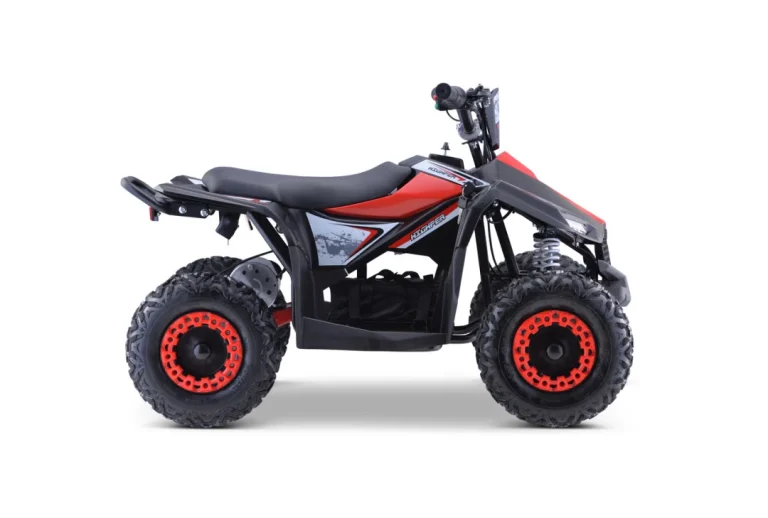 E Star Quad Na Baterije Crveni 35 Km/h + 1000 W Motor + Pneumatske Gume + Podešavanje, Crvena Motor Na Akumulator 3