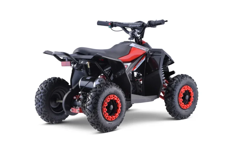 E Star Quad Na Baterije Crveni 35 Km/h + 1000 W Motor + Pneumatske Gume + Podešavanje, Crvena Motor Na Akumulator 4