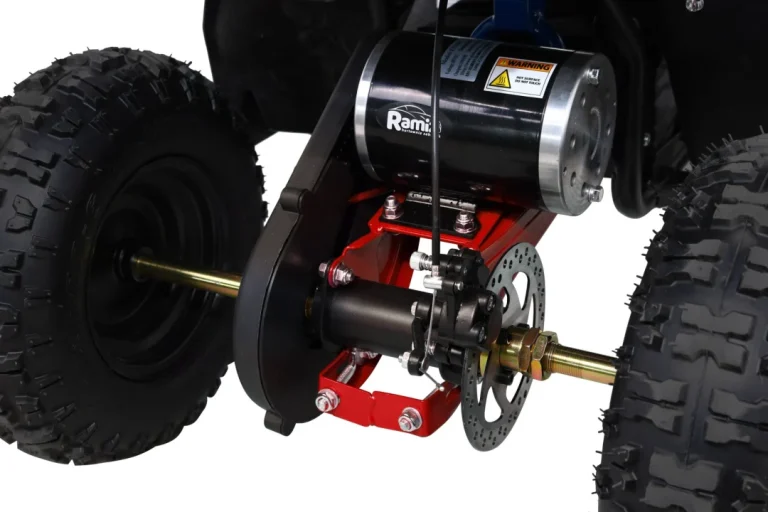 E Star Quad Na Baterije Crveni 35 Km/h + 1000 W Motor + Pneumatske Gume + Podešavanje, Crvena Motor Na Akumulator 8