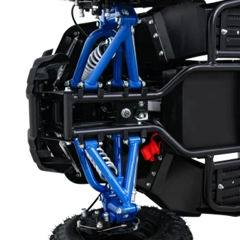 E Star Quad Na Baterije, Plavi, 35 Km/h + Motor Od 1000 W + Pneumatske Gume + Podešavanje, Plava Motor Na Akumulator 10