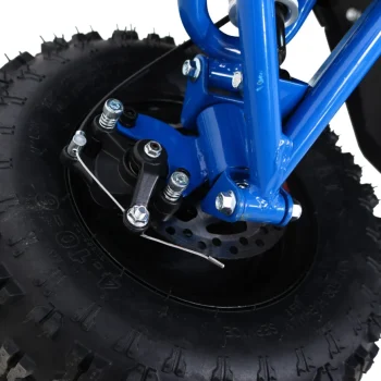 E Star Quad Na Baterije, Plavi, 35 Km/h + Motor Od 1000 W + Pneumatske Gume + Podešavanje, Plava Motor Na Akumulator 12