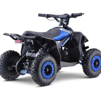 E Star Quad Na Baterije, Plavi, 35 Km/h + Motor Od 1000 W + Pneumatske Gume + Podešavanje, Plava Motor Na Akumulator 2