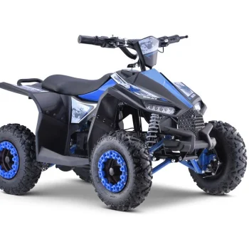 E Star Quad Na Baterije, Plavi, 35 Km/h + Motor Od 1000 W + Pneumatske Gume + Podešavanje, Plava Motor Na Akumulator 4