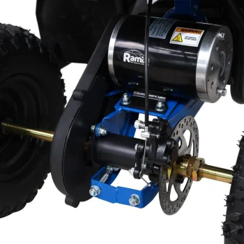 E Star Quad Na Baterije, Plavi, 35 Km/h + Motor Od 1000 W + Pneumatske Gume + Podešavanje, Plava Motor Na Akumulator 8