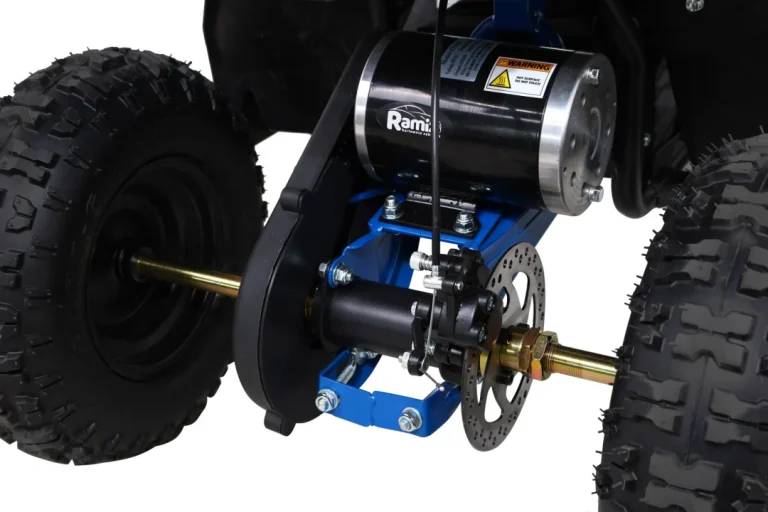 E Star Quad Na Baterije, Plavi, 35 Km/h + Motor Od 1000 W + Pneumatske Gume + Podešavanje, Plava Motor Na Akumulator 8