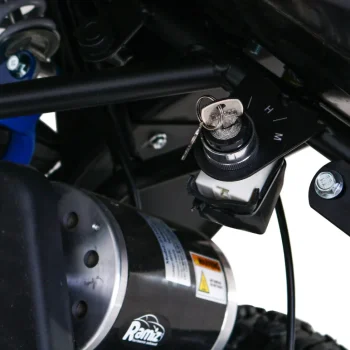 E Star Quad Na Baterije, Plavi, 35 Km/h + Motor Od 1000 W + Pneumatske Gume + Podešavanje, Plava Motor Na Akumulator 9