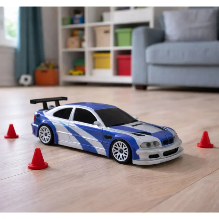 E46 Daljinski Upravljani Drift Sports Car Rc čunjevi 15 Km/h 1:43 3