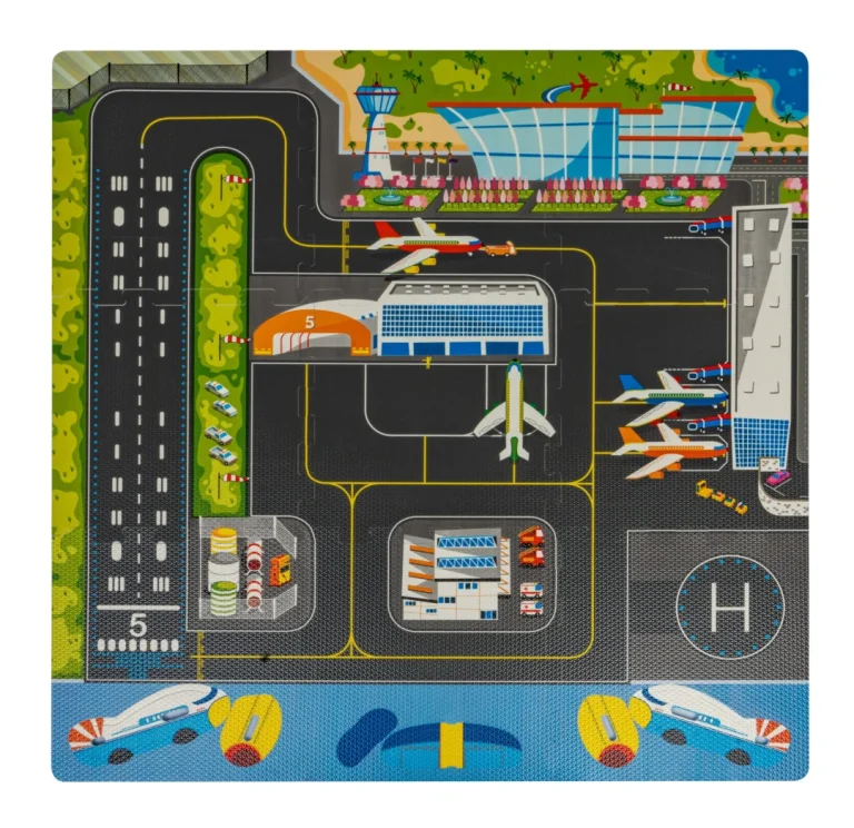 Eva Podloga Aerodrom 9 Dijelova + Avion 10 Mjeseci+ 1