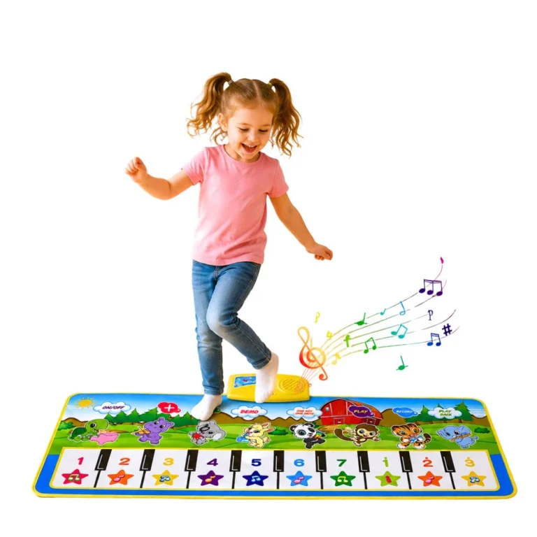 Edukativna Glazbena Podloga Za Klavir, životinje, Zvukovi Instrumenata 100x36 Cm 2