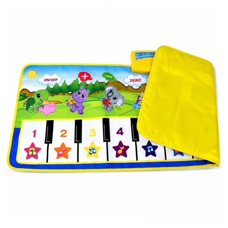 Edukativna Glazbena Podloga Za Klavir, životinje, Zvukovi Instrumenata 100x36 Cm 4