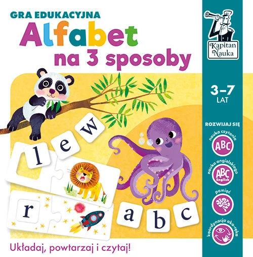 Edukativna Igra Abeceda Na 3 Načina Učenje Slova I Riječi Za Djecu Od 3 Do 7 Godina 1