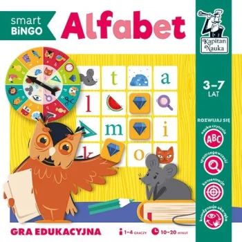 Edukativna Igra Abecedni Pametni Bingo Za Djecu Od 3 7 Godina + Bingo + Učenje Slova 2