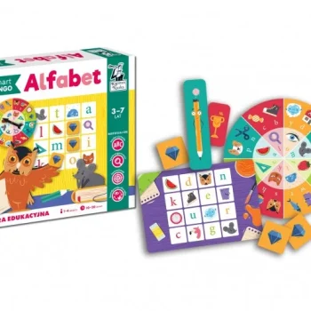 Edukativna Igra Abecedni Pametni Bingo Za Djecu Od 3 7 Godina + Bingo + Učenje Slova 3