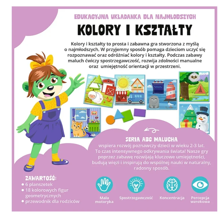 Edukativna Igra Boje I Oblici Abc Za Malu Djecu Treflik Family Trefl 02904 4
