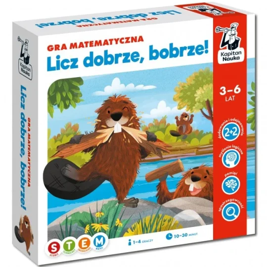 Edukativna Igra Dobro Broj, Dabre! Za Djecu Od 3 Do 6 Godina. Matematička I Logička Zabava + Učenje 1