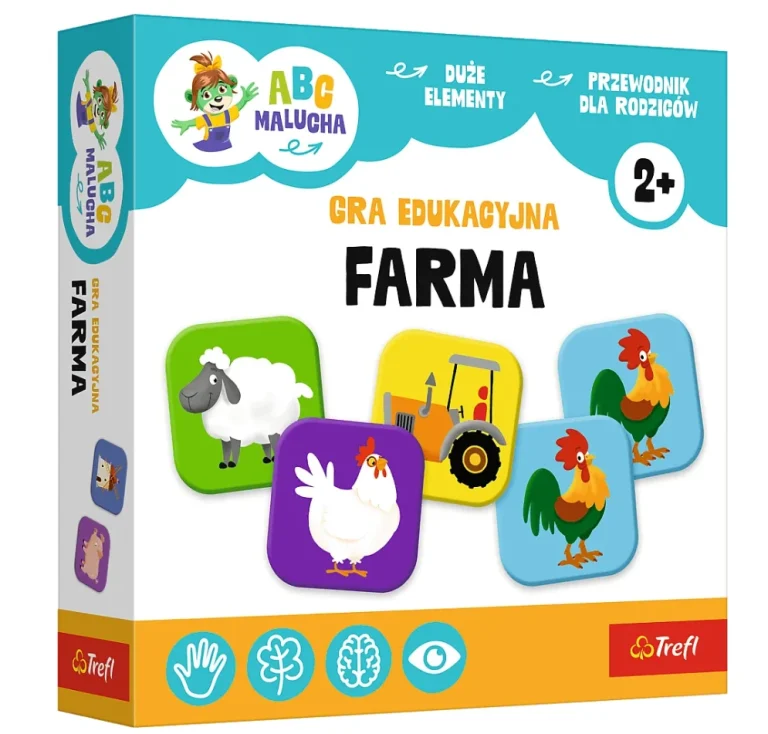 Edukativna Igra Farma Abc Treflik Family Trefl 02909 1