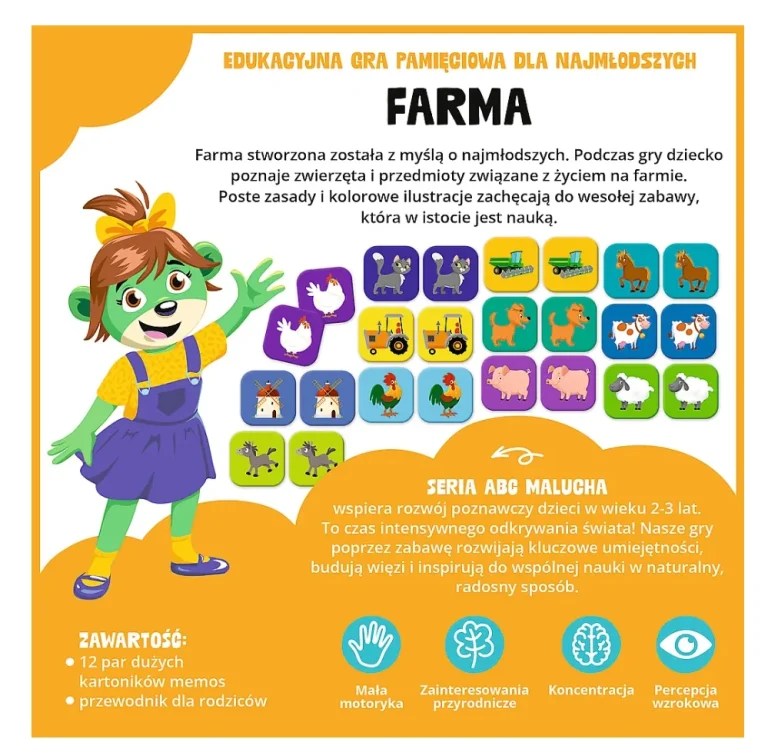 Edukativna Igra Farma Abc Treflik Family Trefl 02909 4