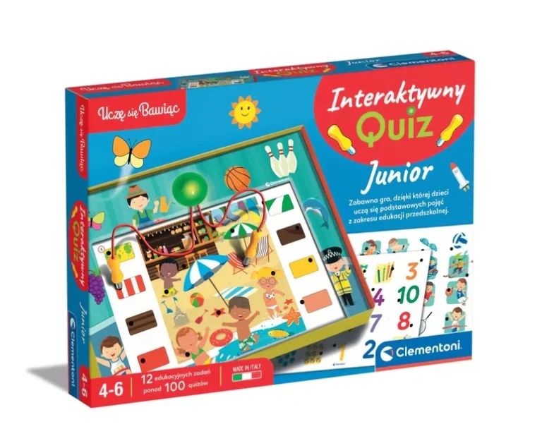 Edukativna Igra Interaktivni Kviz Poljski Jezik Za Juniore Clementoni 50941 6