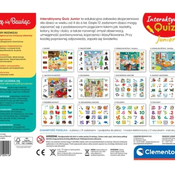 Edukativna Igra Interaktivni Kviz Poljski Jezik Za Juniore Clementoni 50941 7
