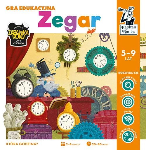 Edukativna Igra Sat Za Djecu Od 5 Do 9 Godina + Učenje Određivanja Vremena I Doba Dana + Društvena 1
