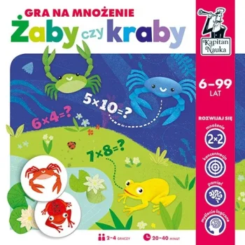 Edukativna Igra Žabe Ili Rakovi Za Djecu 6+ Učenje Množenja Do 100 2